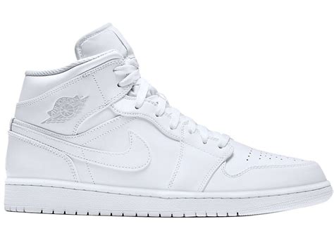 Air Jordan Mid 1 white